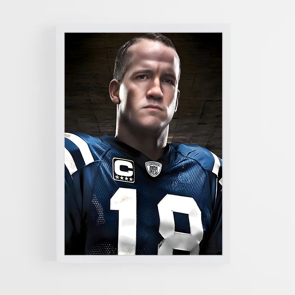 Poster Peyton manning (vue 3)